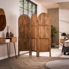 Sedano roomdivider - 3-delig - naturel