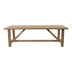 Tuintafel Castle recycled teak 240x100 cm - naturel