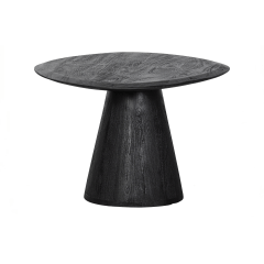 Posture salontafel hout ø70 cm zwart van het woonmerk BePureHome