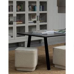 Eettafel combi-tablo - 180 x 90 cm - blacknight