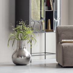 Vaas Metal XL Zilver van BePureHome