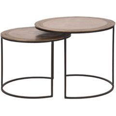 Salontafel Circle - Set van Twee