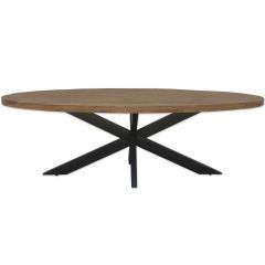 Sturdy eettafel spider ovaal