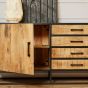 Dressoir Denver - 210 cm - naturel