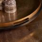 Ronde salontafels Puck - set van 2 - goud