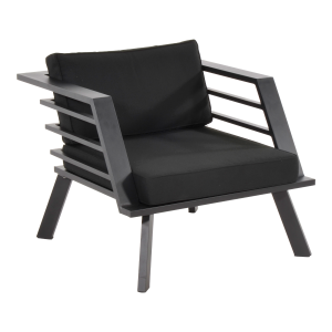 Loungestoel Regatta - zwart