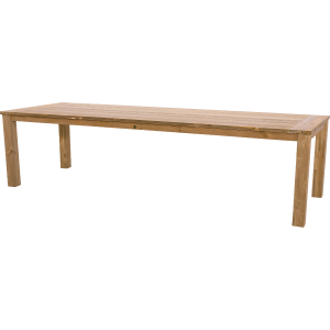 Tuintafel recycled teak 300x100 cm - naturel